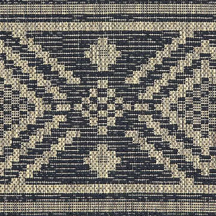 Kirklands Home Greek Key Sun Shower Outdoor Area Rug, 5x8 Discount
