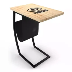 Kirklands Home Green Bay Packers Wood C-Table Tan Online
