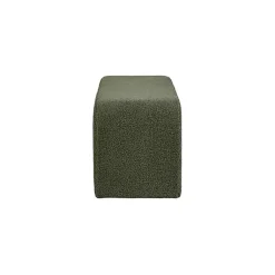 Kirklands Home Boucle Waterfall Bench Green