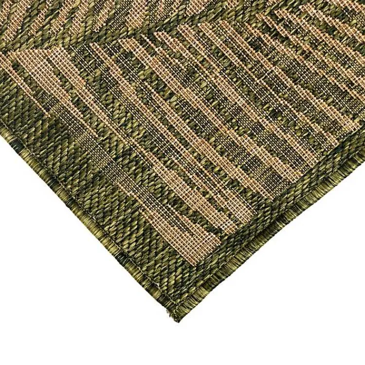 Kirklands Home Cabo Palm Indoor Outdoor Area Rug, 8x10 Green Online