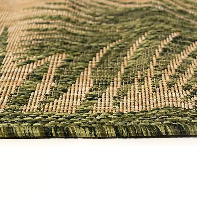 Kirklands Home Cabo Palm Indoor Outdoor Area Rug, 8x10 Green Online