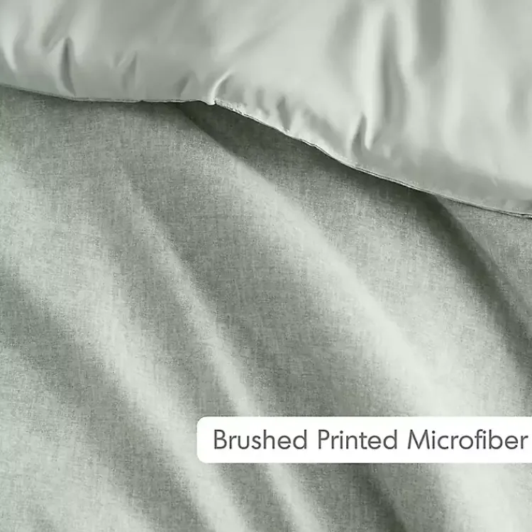 Kirklands Home Chambray 3-pc. King Comforter Set Green