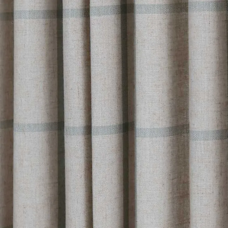 Kirklands Home Green Checkered Single Curtain Panel, 84 in. Hot