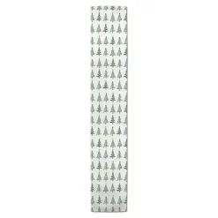 Kirklands Home Green Christmas Tree Table Runner Sale