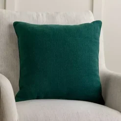 Pillows>Kirklands Home Cross Stitch Trees Christmas Pillow Green