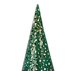 Christmas Decorations>Kirklands Home Cut-Out Cone Tabletop Trees, Set of 3 Green