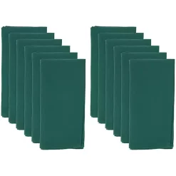 Kirklands Home Everyday Polyester Cloth Napkins, Set of 12 Green Sale