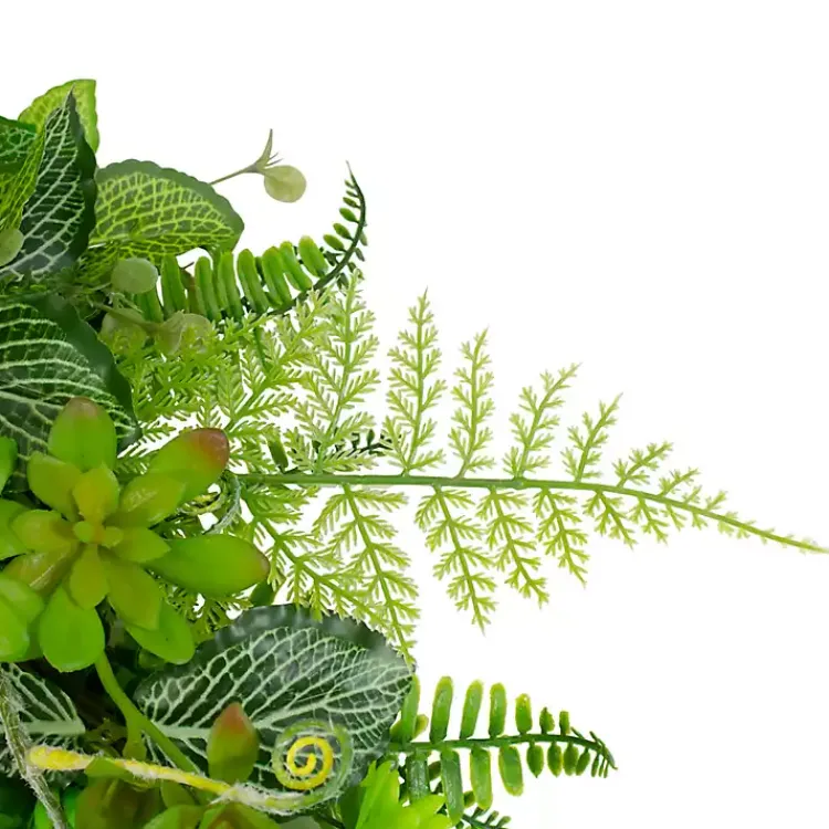 Wreaths>Kirklands Home Fern Foliage Wreath Green
