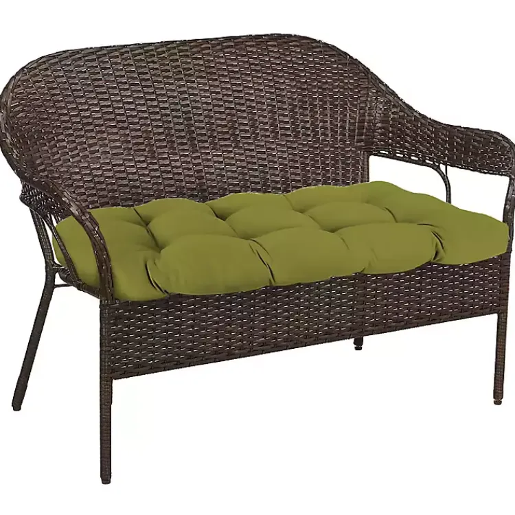 Kirklands Home French Edge 3-pc. Outdoor Wicker Cushion Set Green Outlet