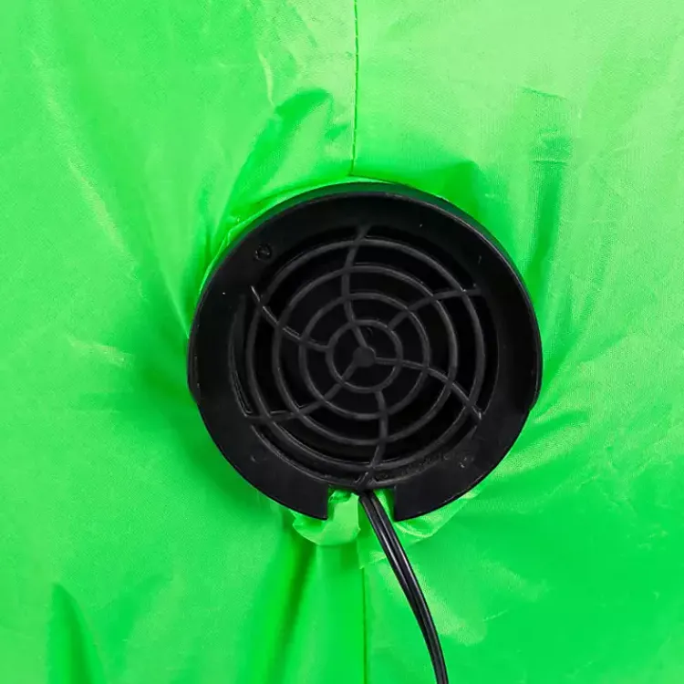 Halloween>Kirklands Home Inflatable Disco Light Spider Green