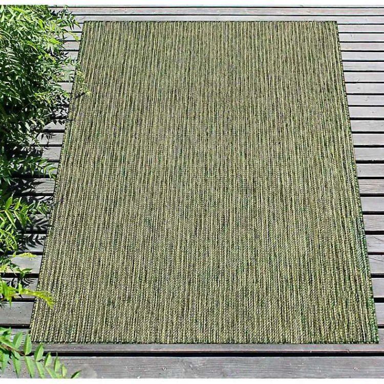 Kirklands Home Intertwine Indoor/Outdoor Area Rug, 7x9 Green