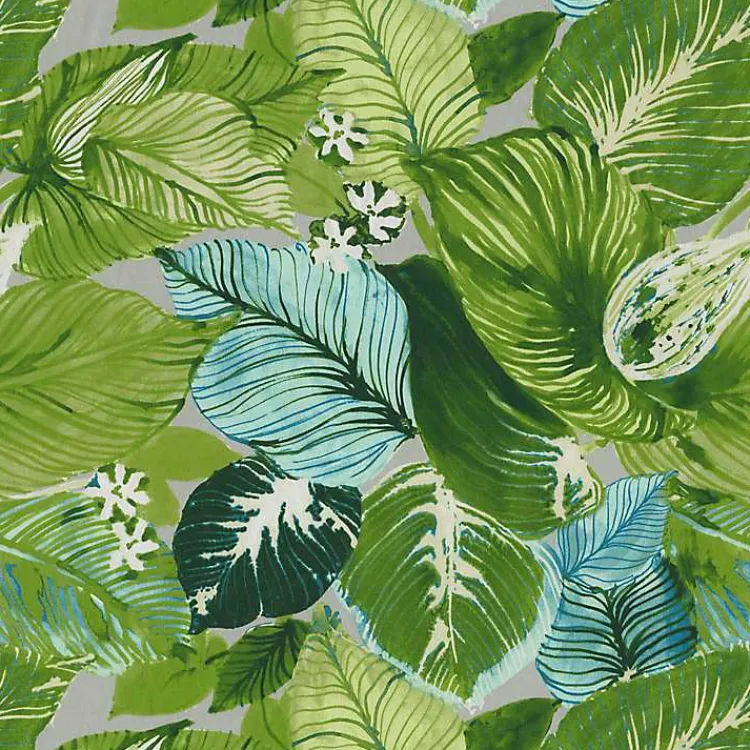 Kirklands Home Jungle Outdoor Seat Cushions, Set of 2 Green Clearance