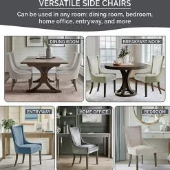 Kirklands Home Madison Park Ultra Dining Chairs, Set of 2 Green Sale