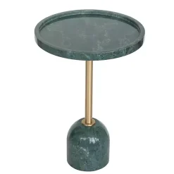 Kirklands Home Marble & Gold Cocktail Table Green Best