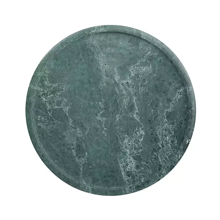Kirklands Home Marble & Gold Cocktail Table Green Best