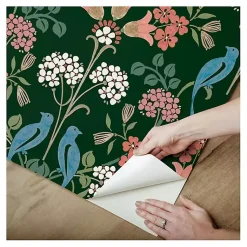 Kirklands Home Green Meadow Peel & Stick Wallpaper Discount