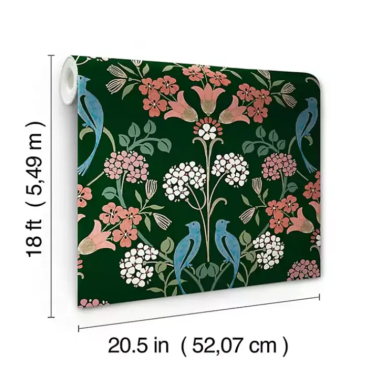 Kirklands Home Green Meadow Peel & Stick Wallpaper Discount