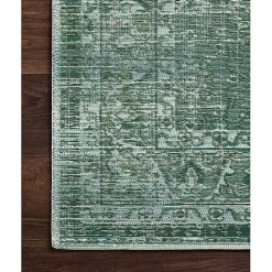 Kirklands Home Mist Tribal Medallion Outdoor Rug, 5x7 Green Sale
