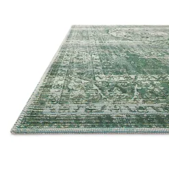 Kirklands Home Mist Tribal Medallion Outdoor Rug, 6x9 Green Outlet