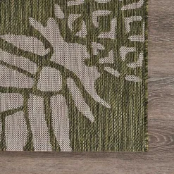 Kirklands Home Pineapple Indoor/Outdoor Area Rug, 5x7 Green Online