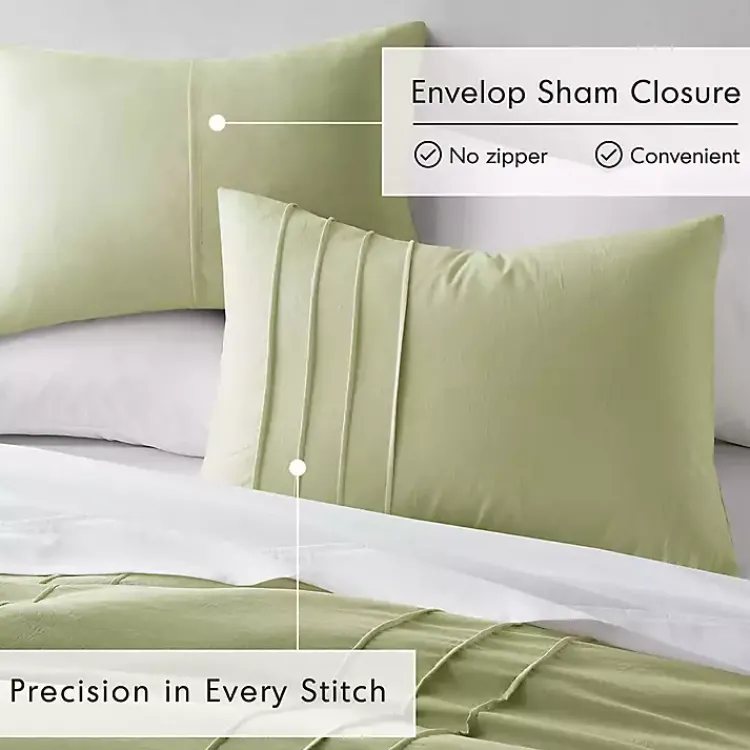 Kirklands Home Porter 3-pc. Full/Queen Comforter Set Green Outlet