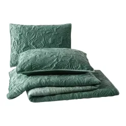 Kirklands Home Secret Garden 3-pc. Full/Queen Quilt Set Green Clearance