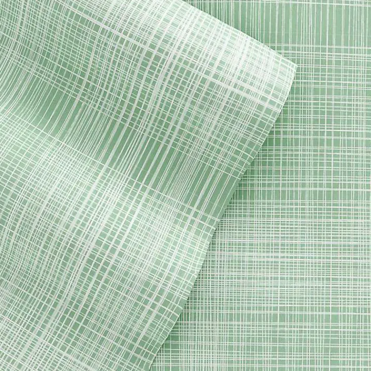 Kirklands Home Soft Thatch 3-pc. Twin Sheet Set Green Discount