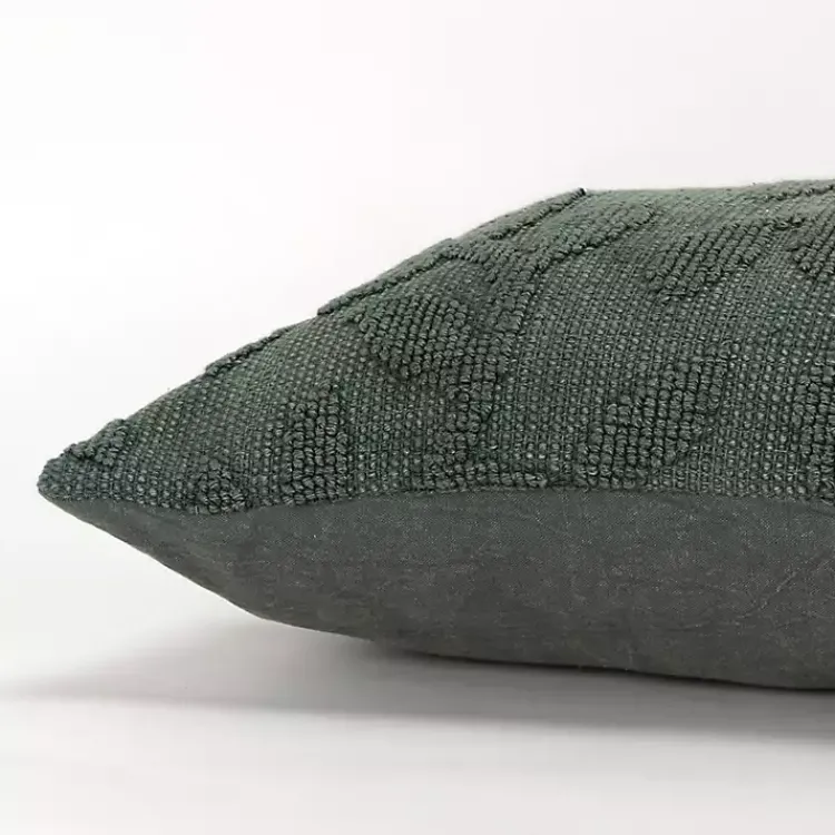 Pillows>Kirklands Home Stonewash Botanical Pillow Green