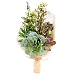 Stems & Bouquets>Kirklands Home Succulent Bouquet, 15 in. Green