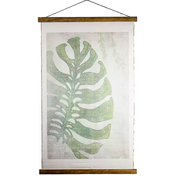 Kirklands Home Taro Scroll Tapestry Green Discount