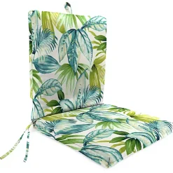 Kirklands Home Green Tropics Outdoor Dining Chair Cushion Discount