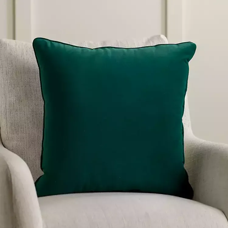 Pillows>Kirklands Home Green Velvet Nutcracker Trio Pillow