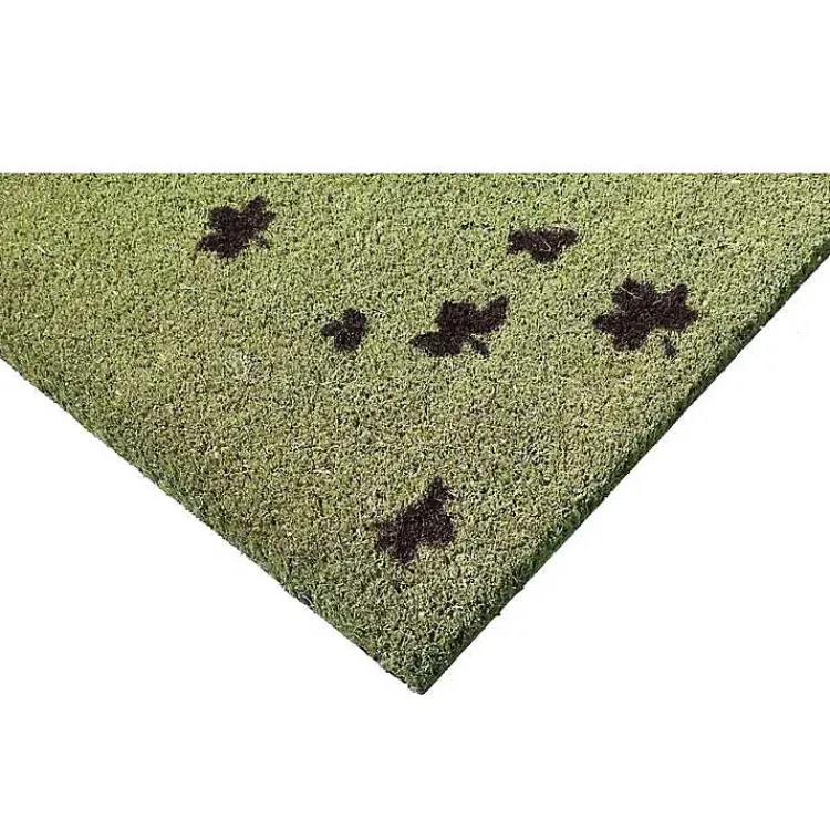 Fall>Kirklands Home Green Welcome Leaves Doormat