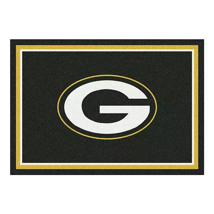 Kirklands Home bay Packers Area Rug, 4x6 Green Hot