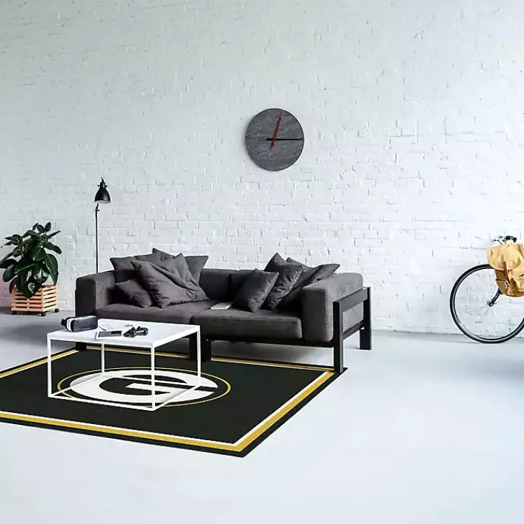 Kirklands Home bay Packers Area Rug, 4x6 Green Hot