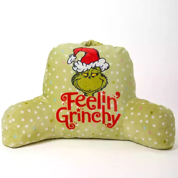 Pillows>Kirklands Home Grinch Book Nook Christmas Pillow