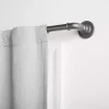 Kirklands Home Gunmetal Hyde Wrap Around Curtain Rod, 120 in. Hot