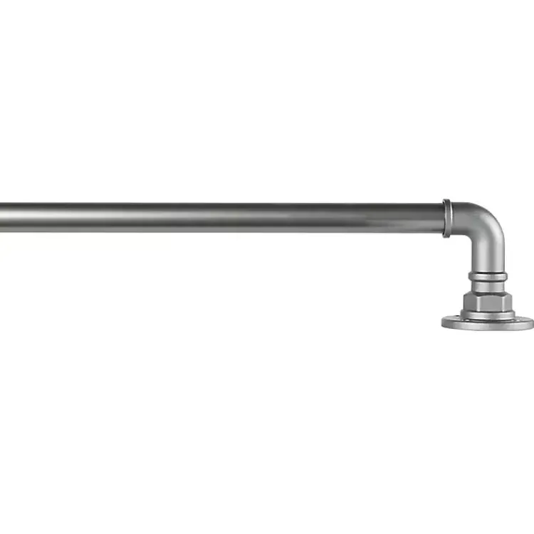 Kirklands Home Gunmetal Hyde Wrap Around Curtain Rod, 120 in. Hot