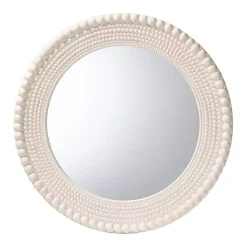 Kirklands Home Halle Pearl Wall Mirror White Outlet