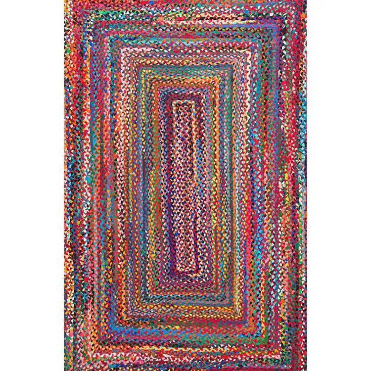 Kirklands Home Hand Braided Tammara Area Rug, 5x8 Multi Best