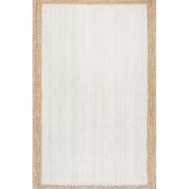 Kirklands Home Hand Woven Jute Eugene Area Rug, 4x6 Hot