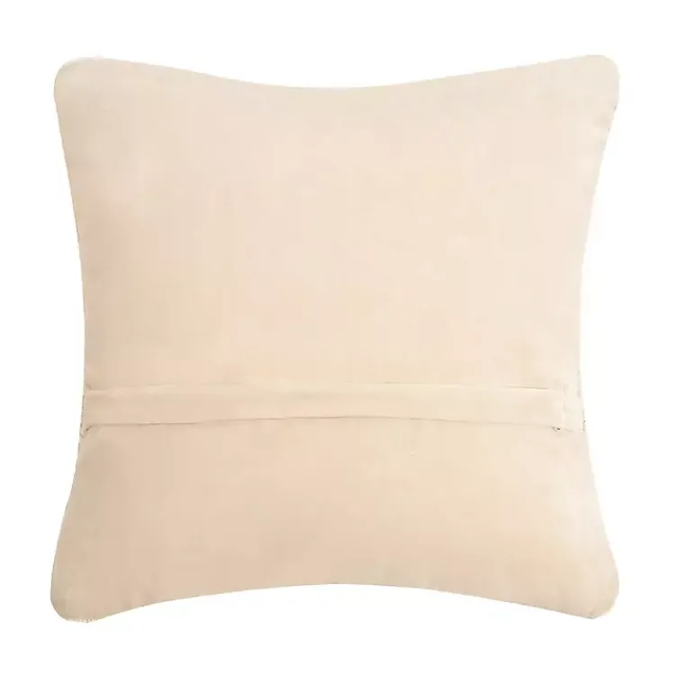 Easter Decorations>Kirklands Home Handhooked Bunny in a Field Throw Pillow