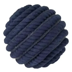 Bowl Filler>Kirklands Home Handmade Navy Jute Rope Orbs, Set of 4 Blue