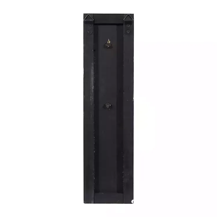 Sconces>Kirklands Home Hanging Lantern Fir Wood and Iron Sconce