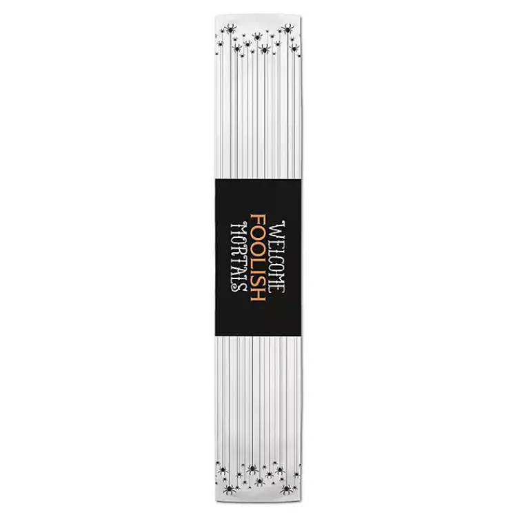 Kirklands Home Hanging Spiders Halloween Table Runner Best