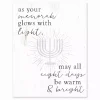 Hanukkah Decorations>Kirklands Home Hanukkah Menorah Easel Back Canvas Art Print