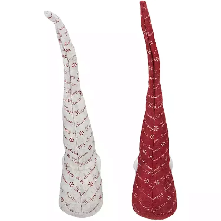 Christmas Decorations>Kirklands Home Happy Christmas Gnomes, Set of 2