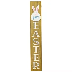 Easter Decorations>Kirklands Home Happy Easter Bunny Porch Board