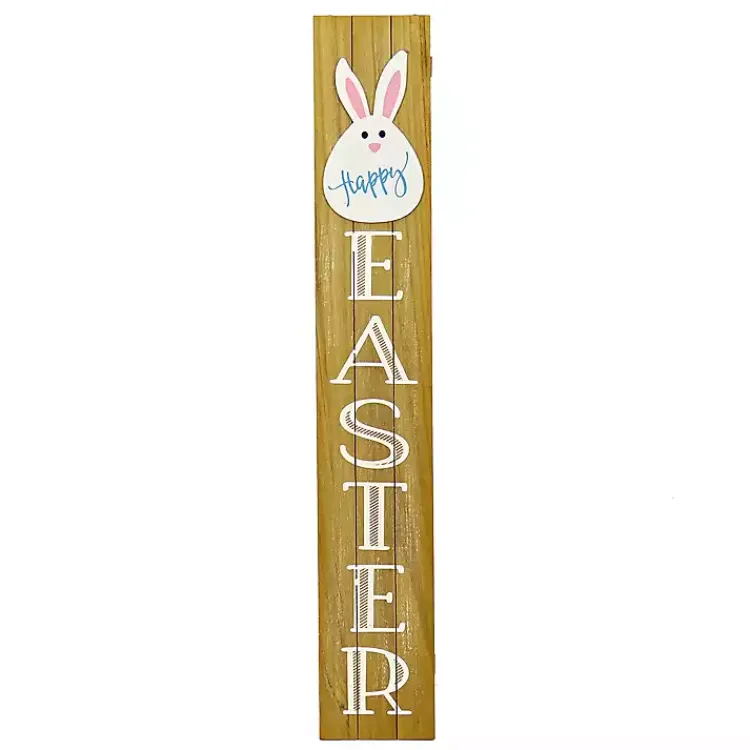 Easter Decorations>Kirklands Home Happy Easter Bunny Porch Board