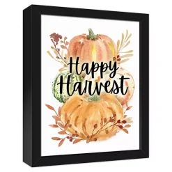 Fall>Kirklands Home Happy Harvest Framed Canvas Art Print
